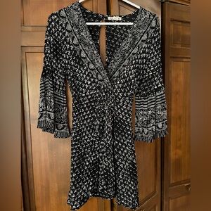 Black and White Billabong Mini Dress